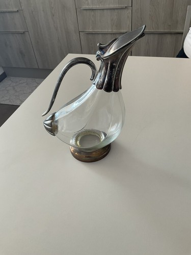 Caraffa vetro vintage - caraffa,