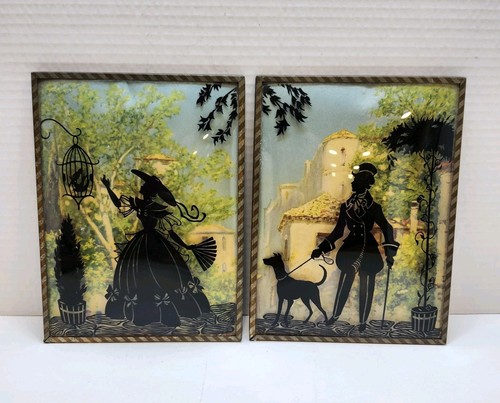 Set sagoma art - deco, pittura