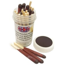 BCB Survival Fiammiferi di Legno Outdoor Campeggio Intemperie Attacco Scatola