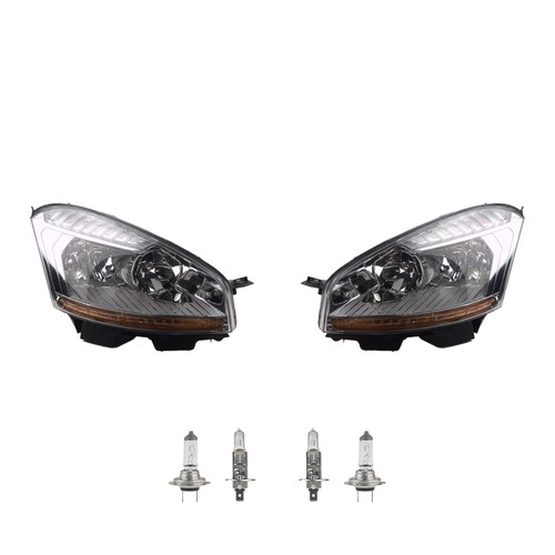 Set fari alogeni sinistro - set,