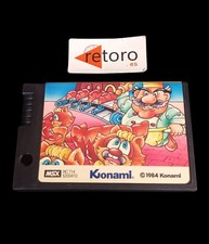 I LOVE COMIC BAKERY MSX MSX2 Cartucho Cartridge RC-714 JAP Free Region Konami