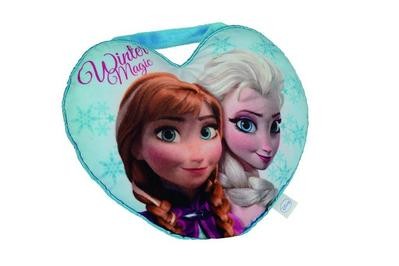 Cuscino cuore frozen - frozen, anna