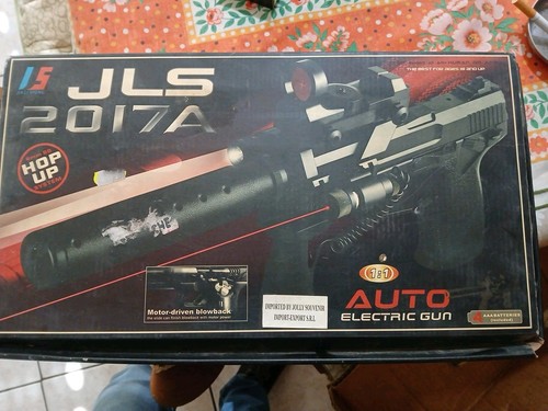 Pistola giocattolo vintage jls - vintage,