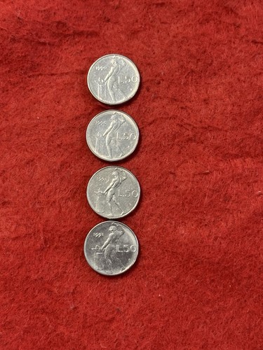 Rara micro moneta lire - 50,