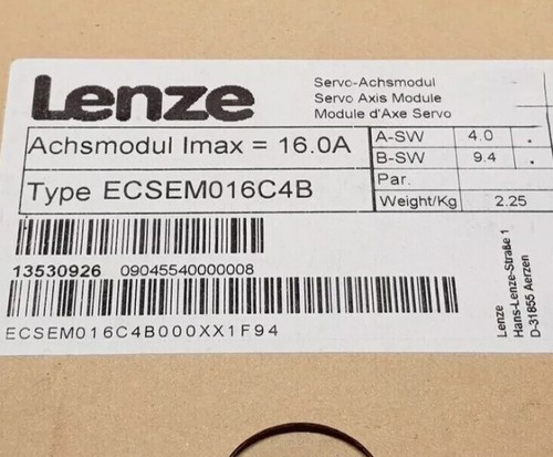 Ecsem016c4b 1pz nuovo lenze - ecsem016c4b,