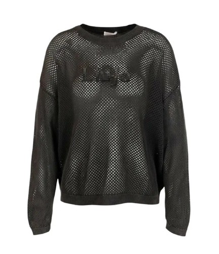 Maglia traforata logo in - maglia,
