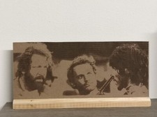 Quadro Legno Faesite - Incisione Laser - Bud Spencer Terence Hill 26 x 12, 5 cm 
