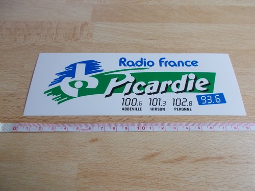 Adesivo radio france picardie - adesivo,