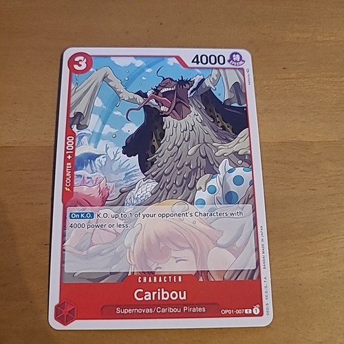 Caribou 007 op01 carta one - 007,