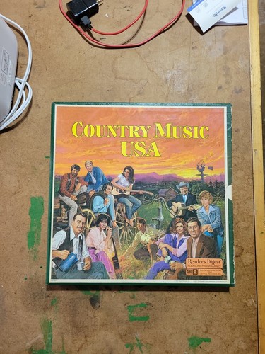 Country music usa vinyl box - music,