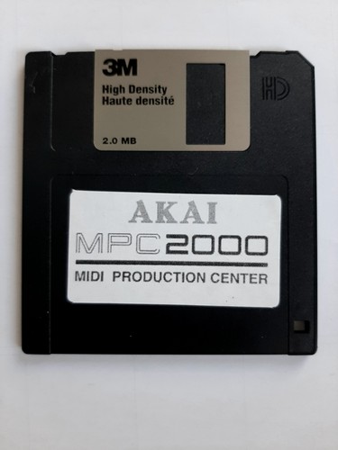 Akai mpc 2000 system disk - system,