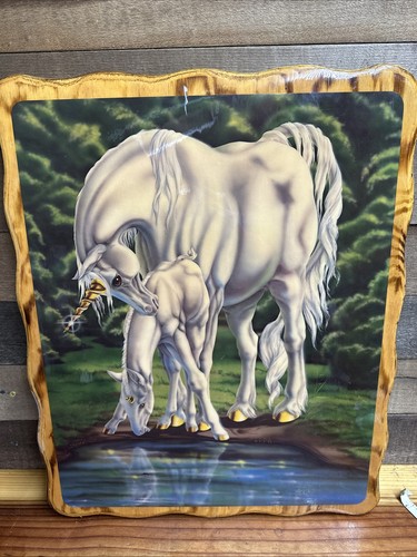 Quadro vintage unicorno - quadro,