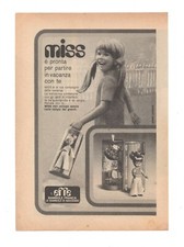 PUBBLICITÀ ADVERTISING WERBUNG ITALIAN CLIPPING 1973 EFFE BAMBOLE FRANCA MISS