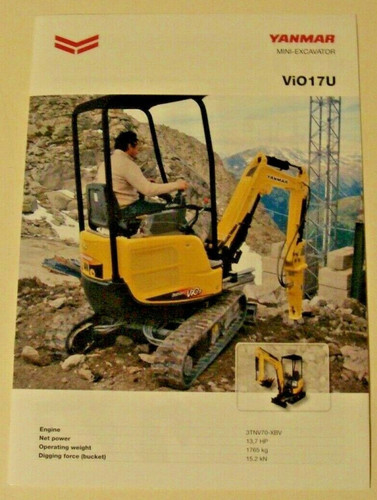 Yanmar vio17u miniescavatore - yanmar., vio17u: