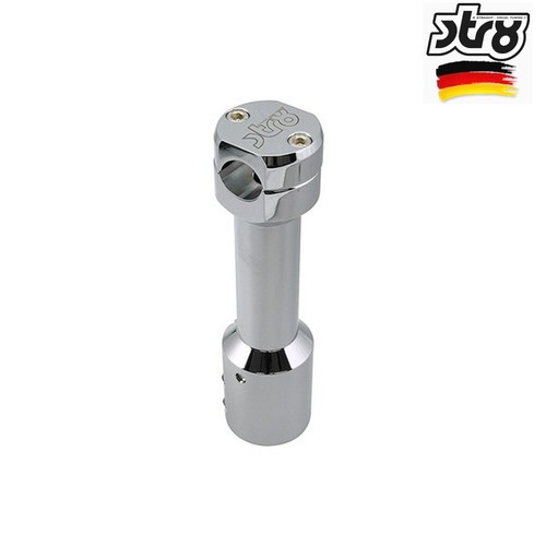 Supporto manubrio cromato - supporto,