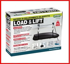 Sistema di sollevamento da soffitto per box kayak canoa bici portaoggetti pulegg