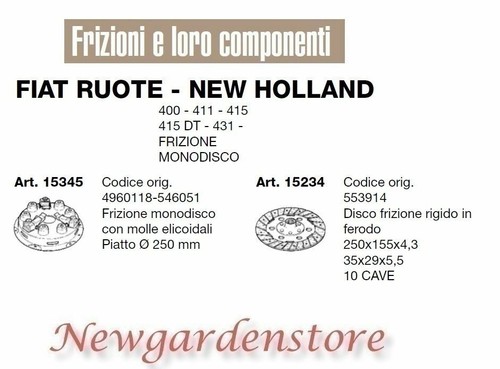Disco frizione compatibile