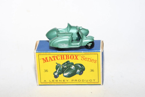 Matchbox 36b scooter - scooter, e