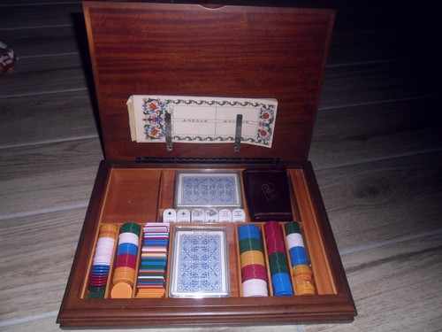 Scatola vintage carte gioco - vintage,
