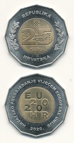 Croatia croazia 25 - /, kune