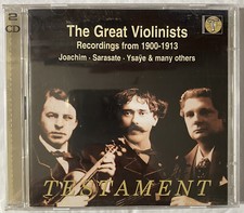 Great Violinists: Recordings