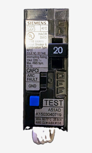 Siemens qa120afc 20a - siemens,
