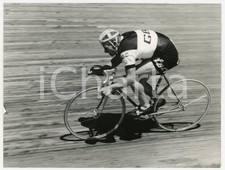 1966 MILANO Vigorelli CICLISMO su PISTA - Leandro FAGGIN campione del mondo FOTO