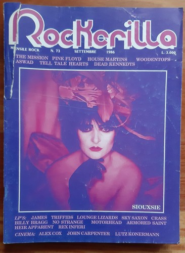 Rockerilla 073 1986 siouxie - 073,