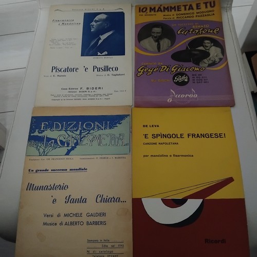 Vecchi spartiti musicali - 4,