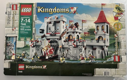Lego 7946 castello del 100 - del, re