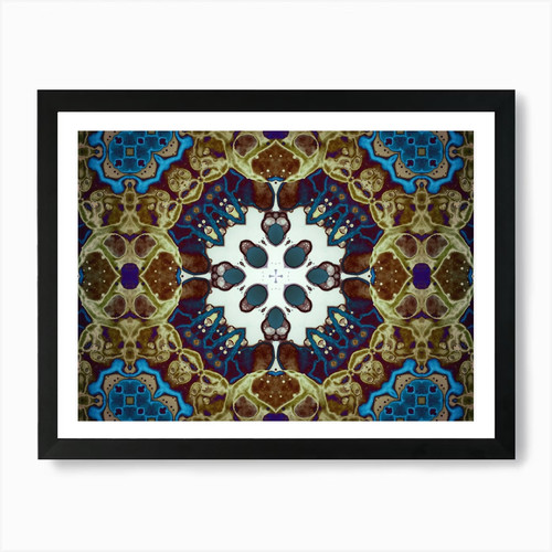 Quadro astratto acquerello