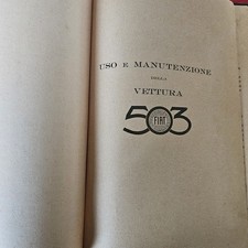Fiat Uso E Manuntenzione Della