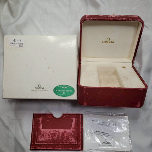 Scatola orologio vintage omega - orologio,