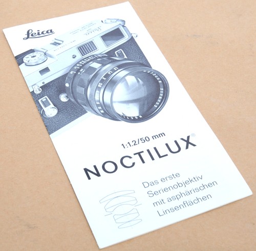 Brochure vintage leica wetzlar - leica,
