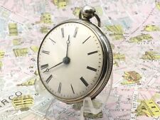 Verga Francia 1820 . Orologio Tasca . Cassa Argentone . Chiavetta