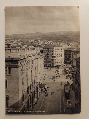 Cartolina viaggiata trieste - viaggiata,