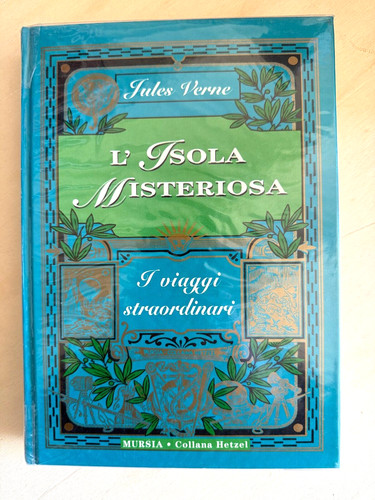 Isola misteriosa jules - l'isola, misteriosa,