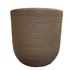 Vaso alto marrone per piante - marrone,