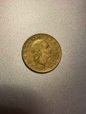 Rara moneta da 200 lire Lavoro