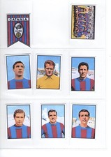 CALCIATORI PANINI 1965-66 - RIPRODUZIONE SET CATANIA - SCUDETTO + FIGURINE