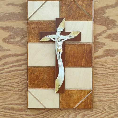 Crocifisso legno betulla da - legno,