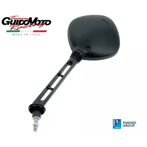Specchio sinistro nero scooter - specchio,