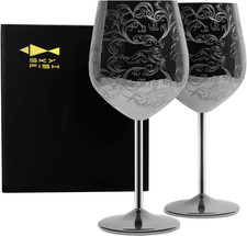 Bicchieri Da Vino in Acciaio