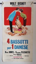 poster 4 DACHSHUNDS FOR 1 DANE