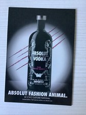 VODKA ABSOLUT FASHION ANIMAL