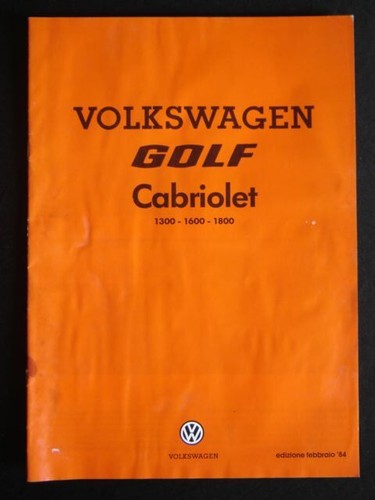 Depliant brochure volkswagen - depliant,