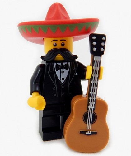 Nuovo lego mariachi musicista - lego,