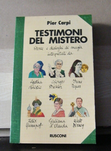 Libro testimoni del - testimoni,