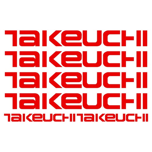 Takeuchi adesivi sticker - adesivi,
