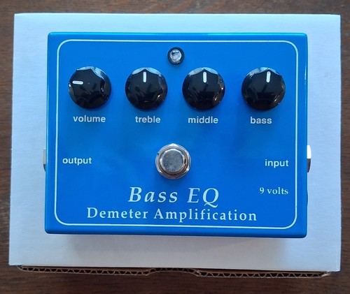 Demeter beq bass preamp - demeter, beq-pb